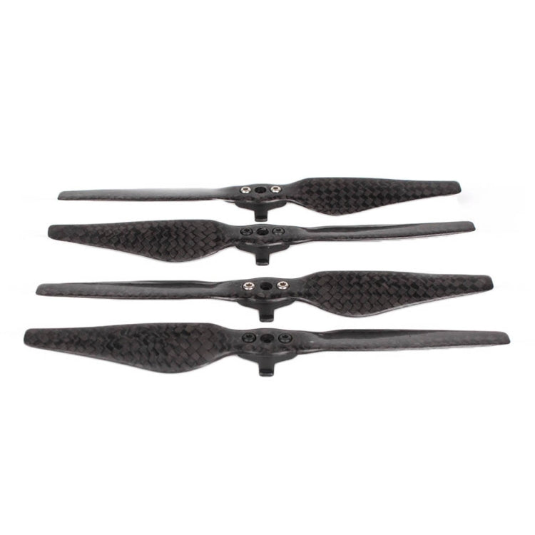 4 PCS Quick-Release Carbon Fiber Propellers Blades for DJI Mavic Air Drone RC Quadcopter(Black)
