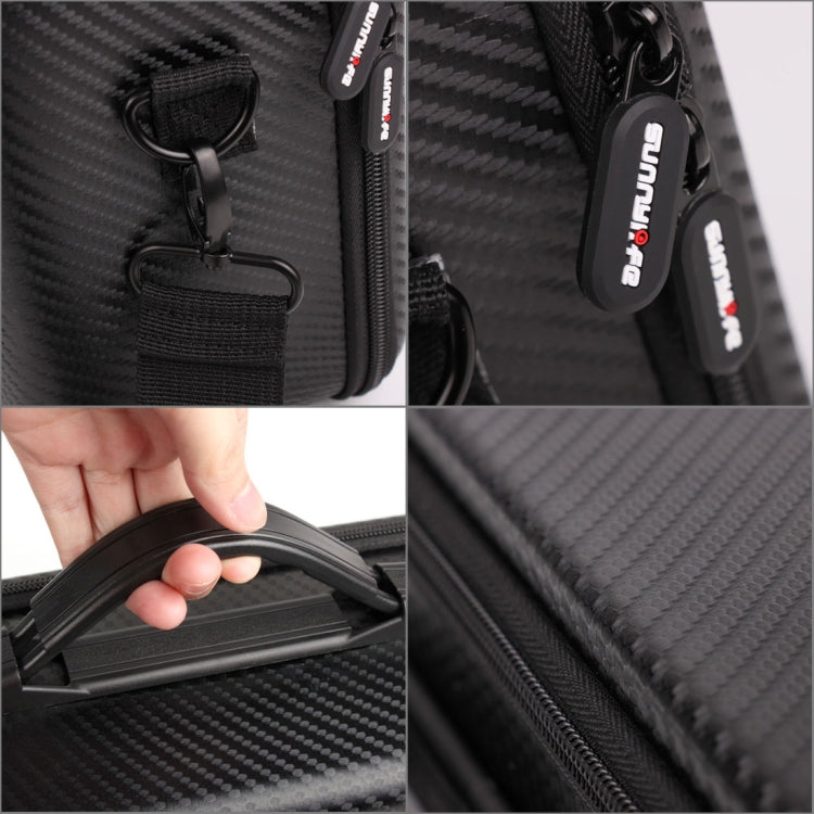 Portable Double-deck Single Shoulder Waterproof Storage Travel Carrying Cover Case Box for DJI Mavic Air(Black)