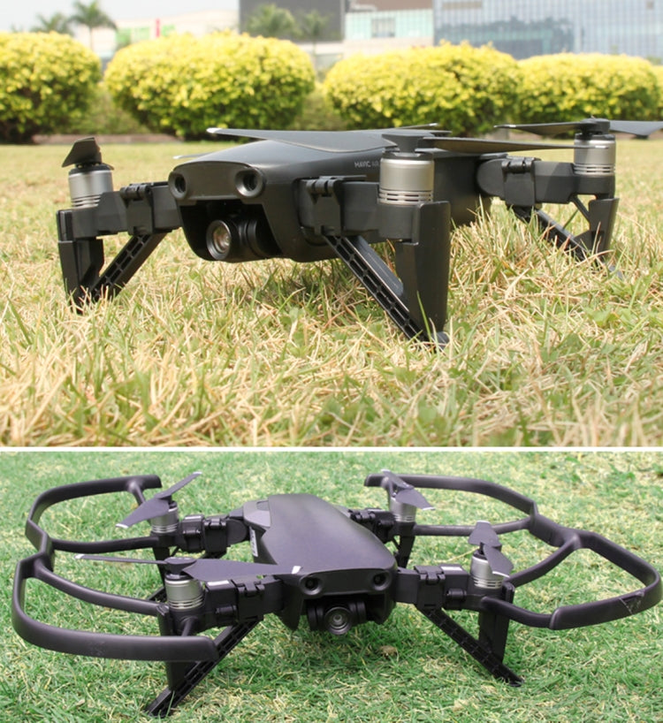 Height Extender Damping Landing Leg Bracket Protector for DJI Mavic Air(Black)