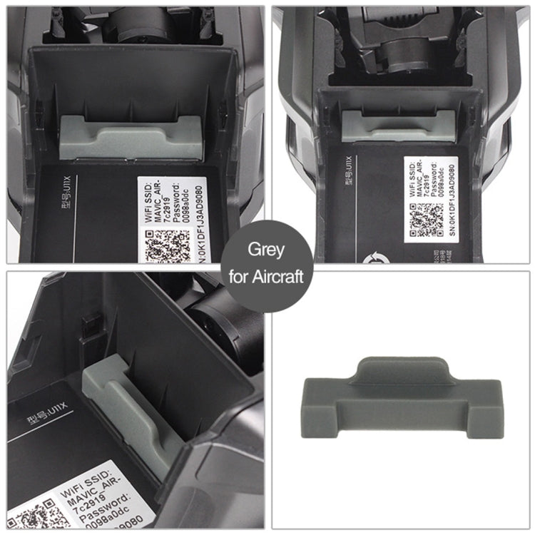 4 in 1 Silicone Battery and Charging Port Dustproof Plugs for DJI Mavic Air