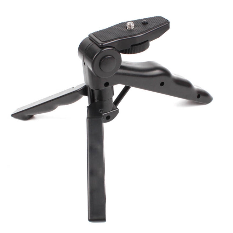 Hand Grip Handheld Gimbal Stabilizer Tripod Mount with Phone Clamp for DJI Shark(Black)