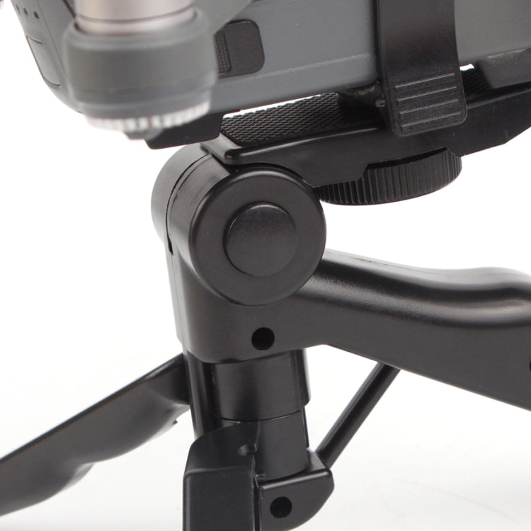 Hand Grip Handheld Gimbal Stabilizer Tripod Mount with Phone Clamp for DJI Shark(Black)