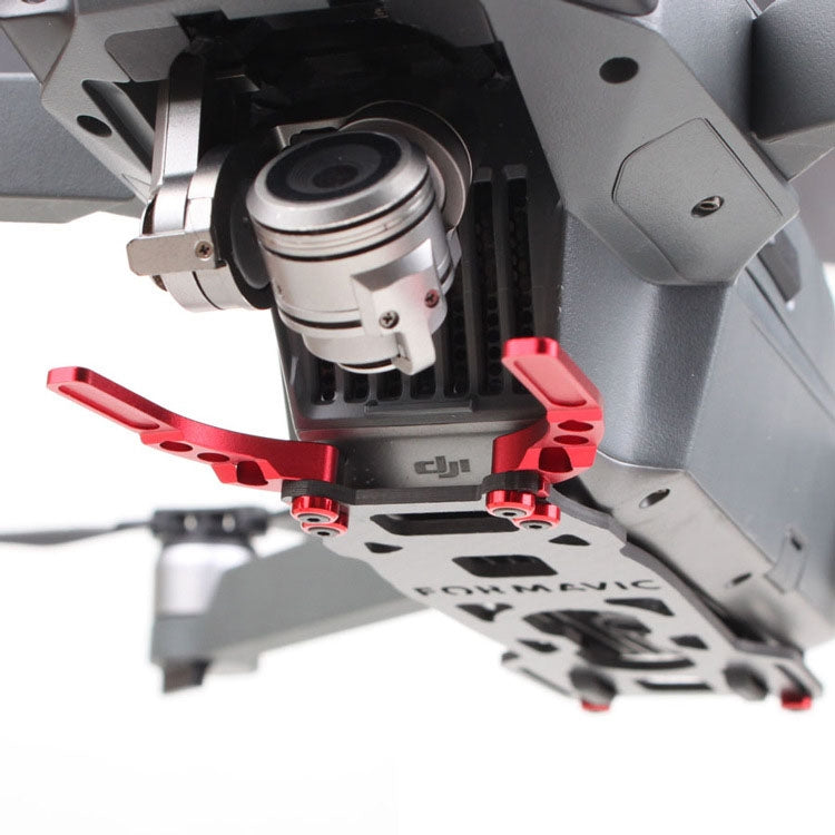 Carbon Fiber Gimbal and Body Protective Board Set for DJI Mavic Pro (Black+Red)