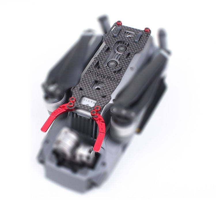 Carbon Fiber Gimbal and Body Protective Board Set for DJI Mavic Pro (Black+Red)