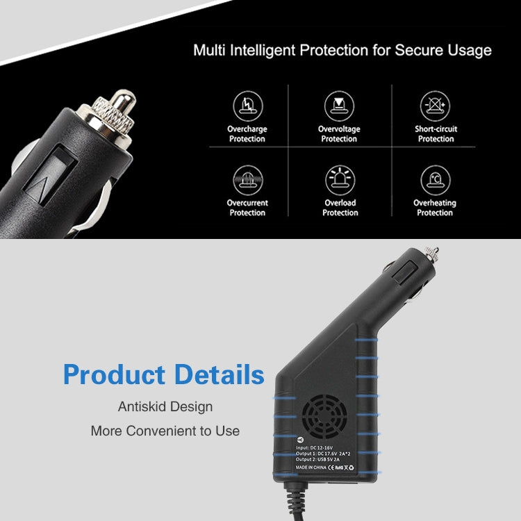 3 in 1 Car Charger Platinum Remote Controller & Battery for DJI MAVIC 2 Pro / Zoom