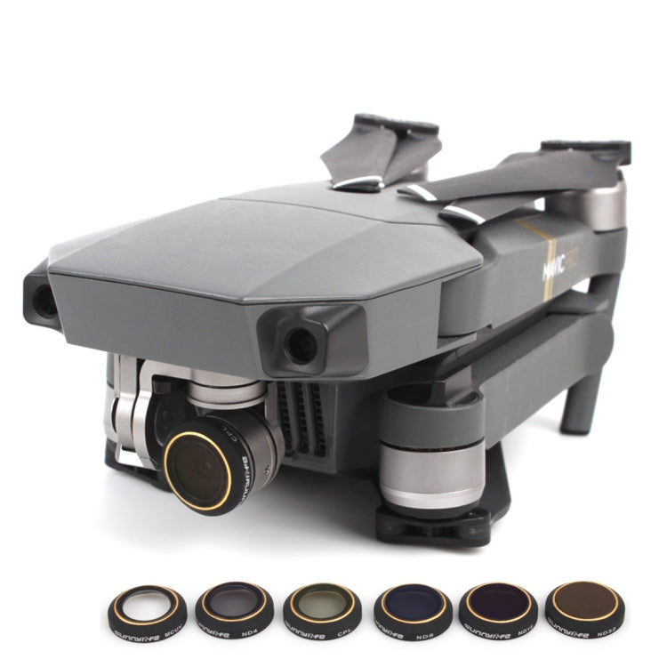 6 in 1 HD Drone Camera ND32/16/8/4 & CPL & UV Lens Filter Set for DJI Mavic Pro