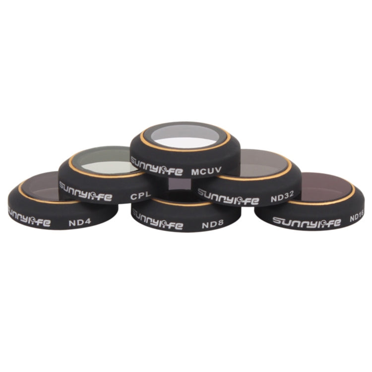 6 in 1 HD Drone Camera ND32/16/8/4 & CPL & UV Lens Filter Set for DJI Mavic Pro
