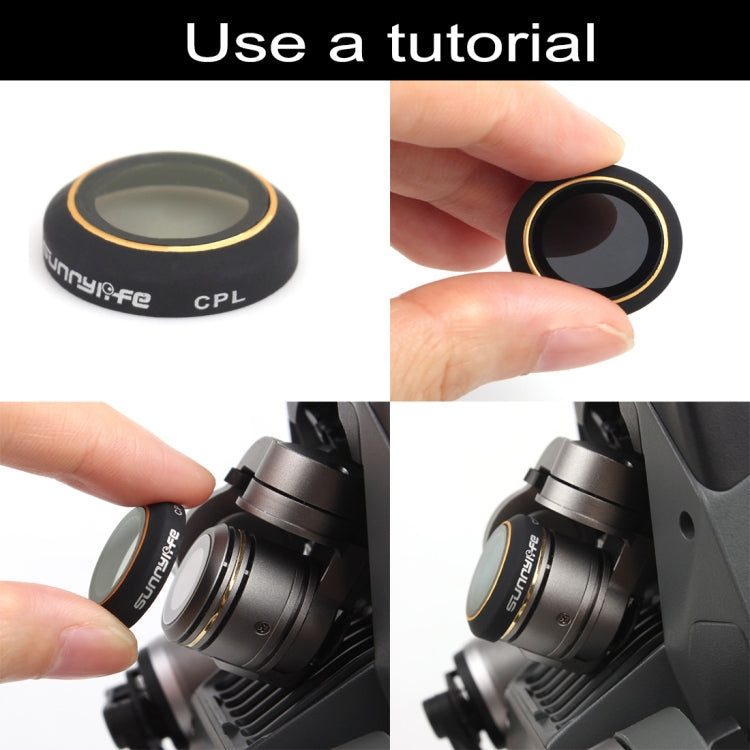 4 in 1 HD Drone Camera ND32 / 16 / 8 / 4 Lens Filter Set for DJI Mavic Pro