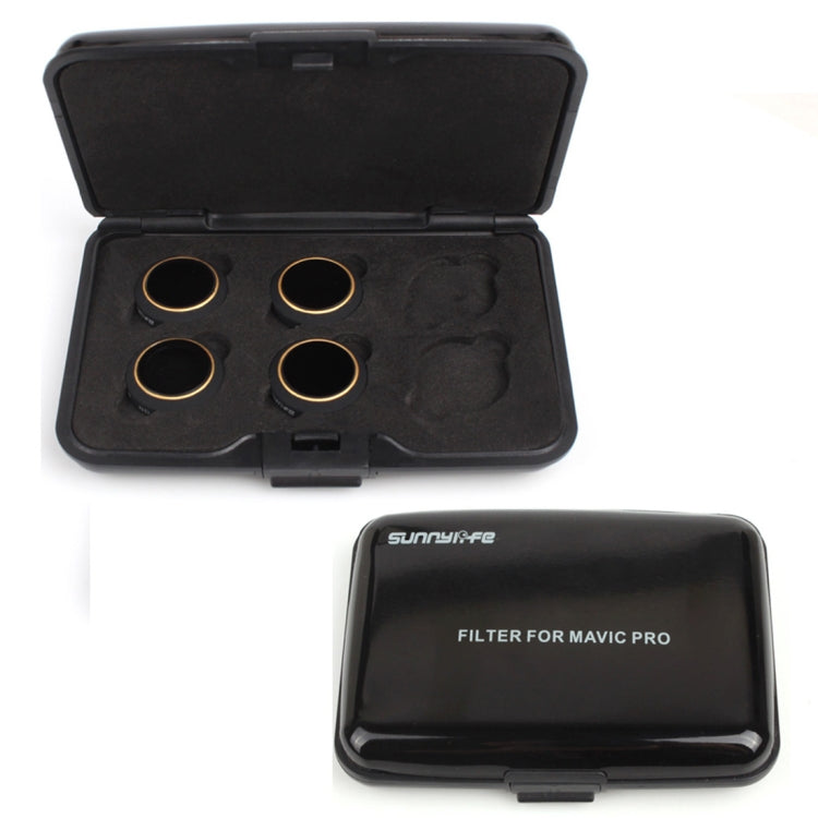 4 in 1 HD Drone Camera ND32 / 16 / 8 / 4 Lens Filter Set for DJI Mavic Pro