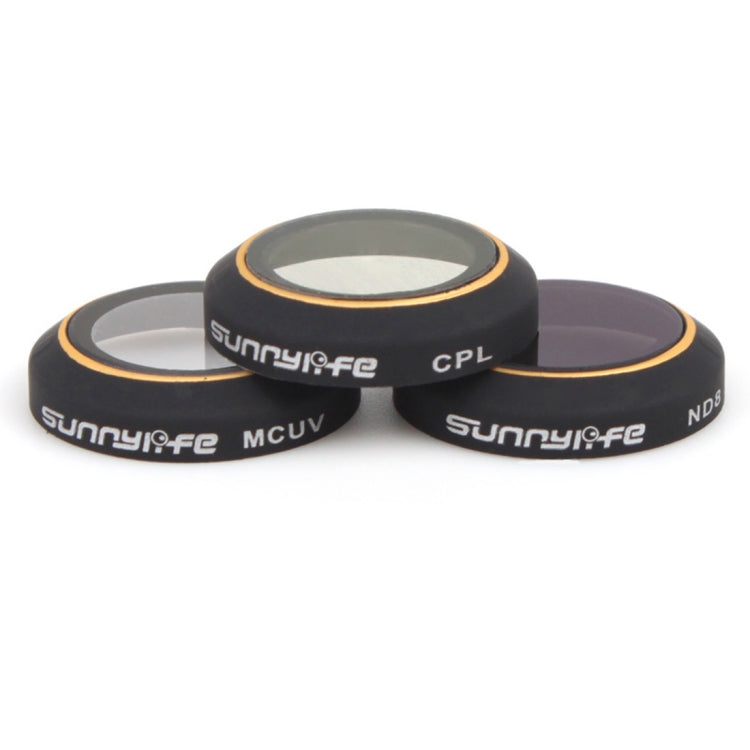 3 in 1 HD Drone Camera ND8 & CPL & UV Lens Filter Set for DJI Mavic Pro