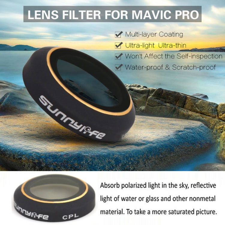 HD Drone CPL Lens Filter for DJI MAVIC Pro