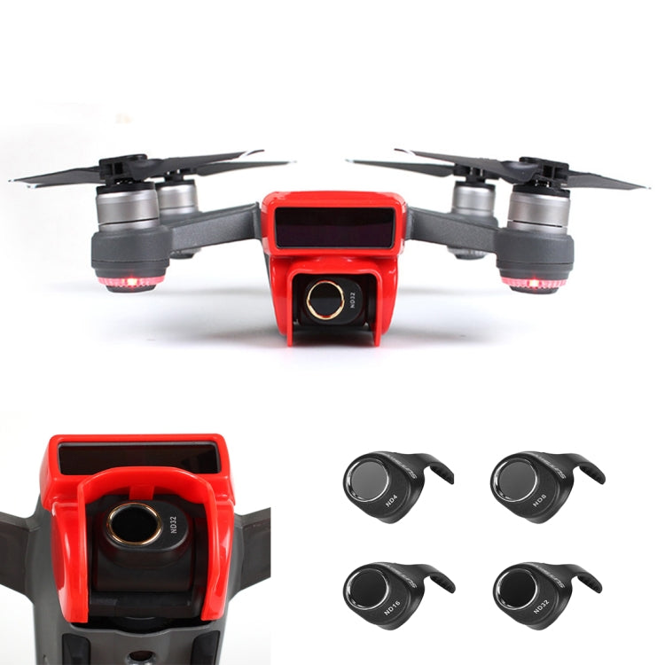 4 in 1 HD Drone Camera ND32 / 16 / 8 / 4 Lens Filter Set for DJI Spark