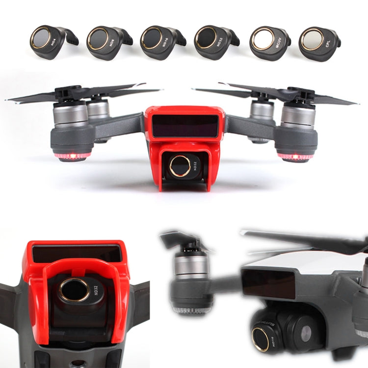 6 in 1 HD Drone Camera ND32/16/8/4 & CPL & UV Lens Filter Set for DJI Spark