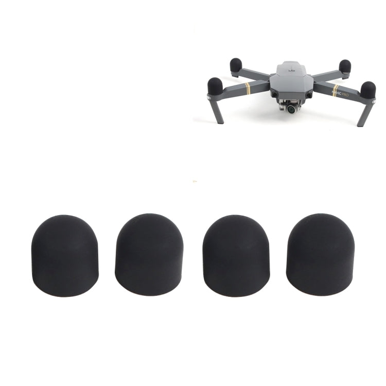 4 PCS Motor Protective Cover Motors Silicone Cap Protector for DJI Mavic Pro
