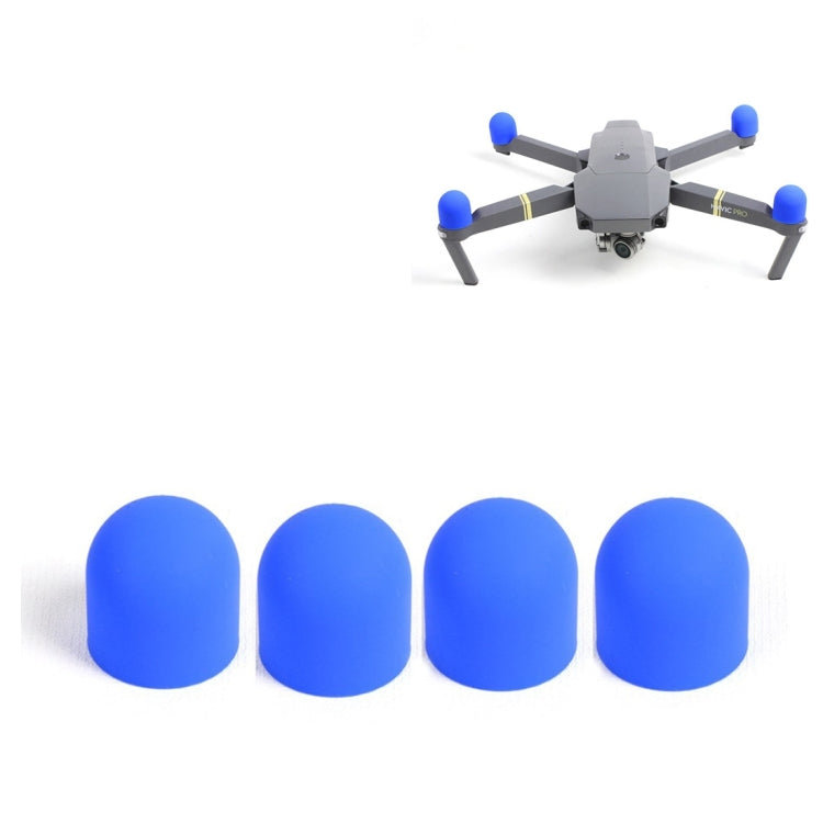 4 PCS Motor Protective Cover Motors Silicone Cap Protector for DJI Mavic Pro