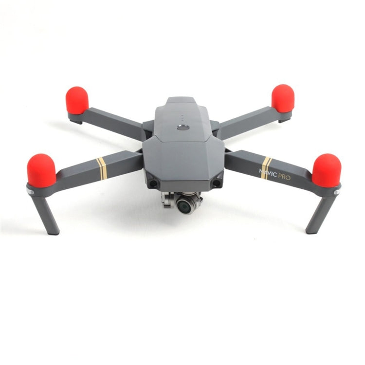 4 PCS Motor Protective Cover Motors Silicone Cap Protector for DJI Mavic Pro