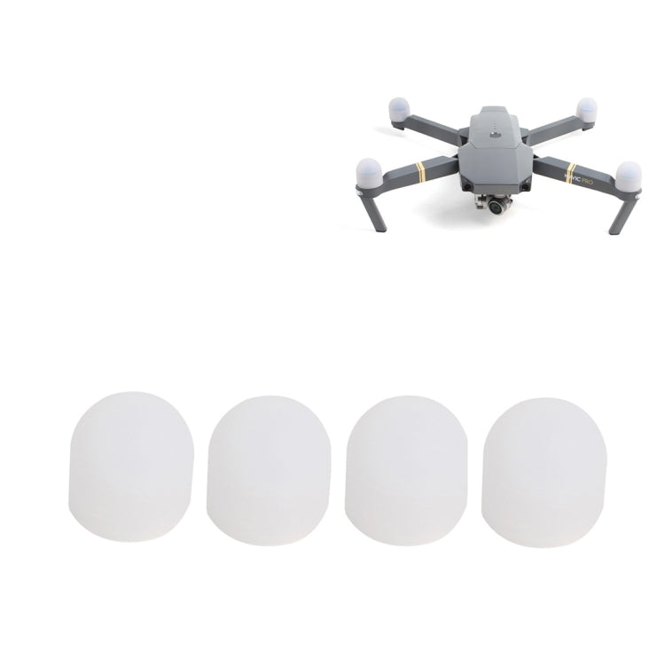 4 PCS Motor Protective Cover Motors Silicone Cap Protector for DJI Mavic Pro