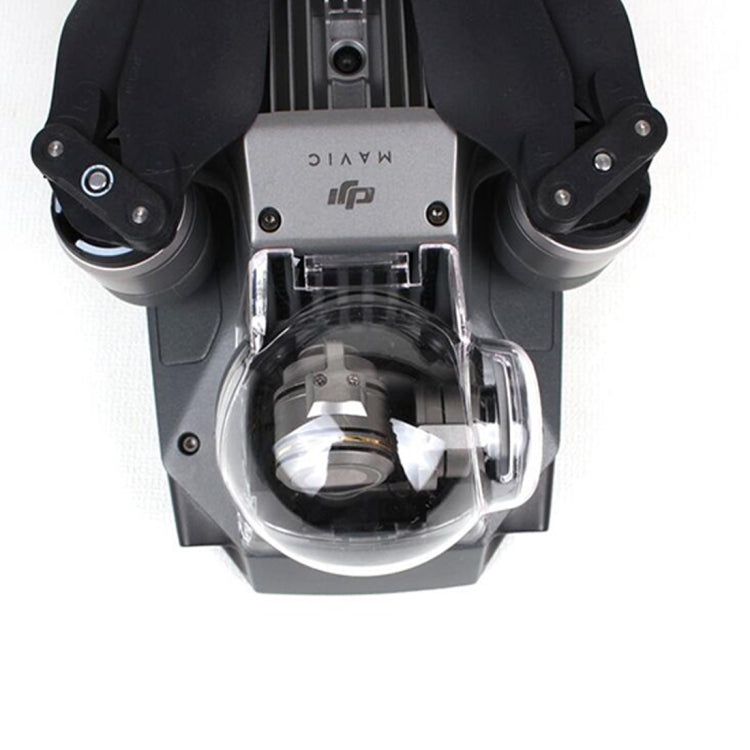 Transparent Camera Lens Hood Gimbal Protective Cover Lens Protector Cap for DJI Mavic Pro