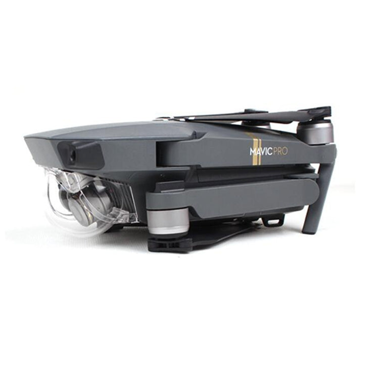 Transparent Camera Lens Hood Gimbal Protective Cover Lens Protector Cap for DJI Mavic Pro