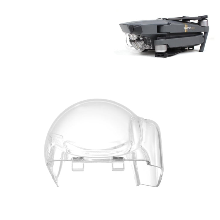 Transparent Camera Lens Hood Gimbal Protective Cover Lens Protector Cap for DJI Mavic Pro