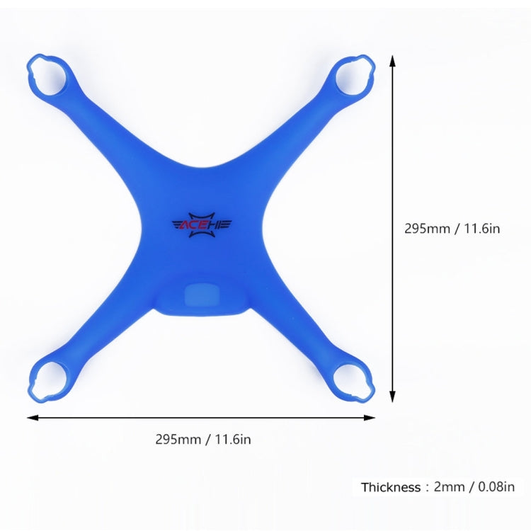 ACEHE Silicone Fuselage Cover Case for DJI Phantom 4
