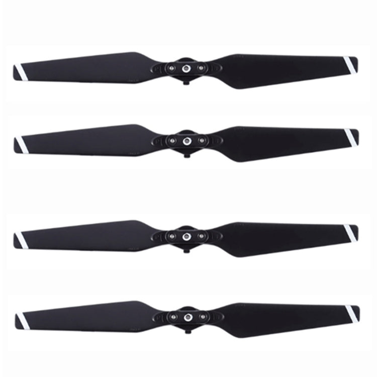 2 Pairs 8330F Nylon Foldable Quick-Release CW / CCW Propellers for DJI Maivc Pro(Black)