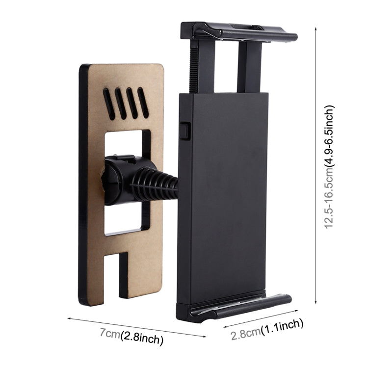 360 Degrees Rotatable Phone / Tablet Holder for DJI Mavic Pro Transmitter, Suitable for 4-12 inch Smartphone / Tablet(Black)