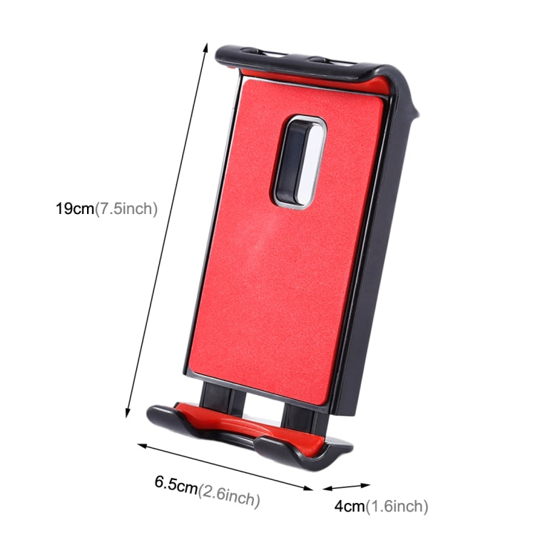 360 Degrees Rotatable Foldable Phone / Tablet Holder for DJI Mavic Pro Transmitter, Suitable for 4-12 inch Smartphone / Tablet(Red)