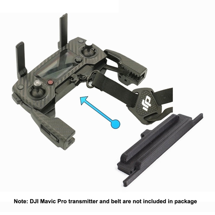 Strap Hooking Buckle Adapter for DJI Mavic Pro Transmitter(Black)