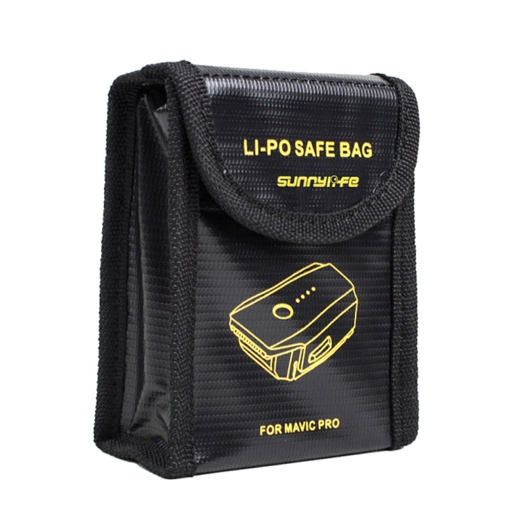 Battery Explosion-proof Bag for DJI Mavic Pro(Black)