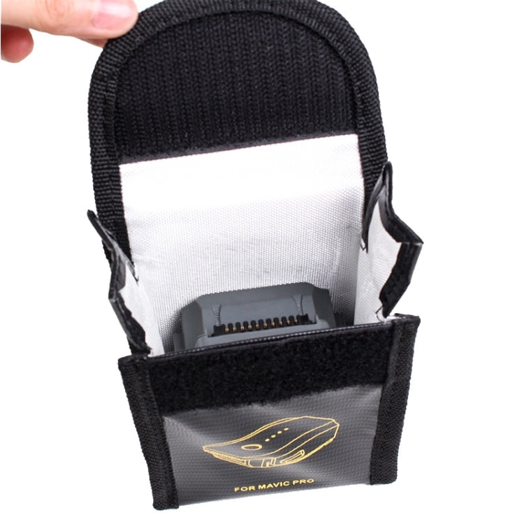 Battery Explosion-proof Bag for DJI Mavic Pro(Black)