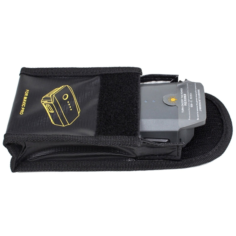Battery Explosion-proof Bag for DJI Mavic Pro(Black)