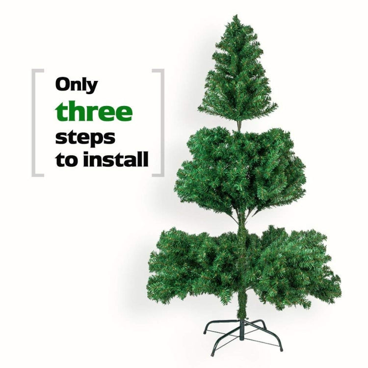 [US Warehouse] 5.5FT Indoor Outdoor Christmas Holiday Decoration Christmas Tree with 850 Branches