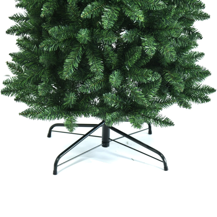 [US Warehouse] 7.5FT Indoor Outdoor Christmas Holiday Decoration Pointed PVC Pen Holder Christmas Tree