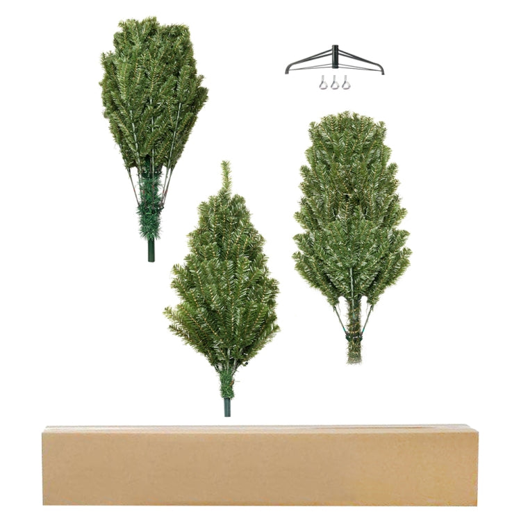 [US Warehouse] 7.5FT Indoor Outdoor Christmas Holiday Decoration Christmas Tree with 1450 Branches