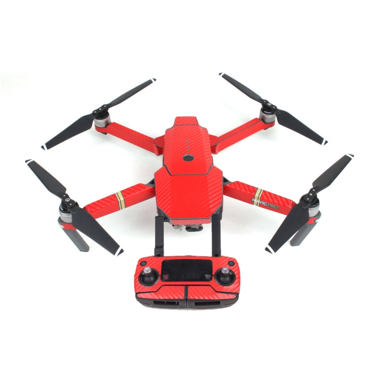 Carbon Fiber Sticker Kit for DJI Mavic Pro Quadcopter & Remote Controller & Battery