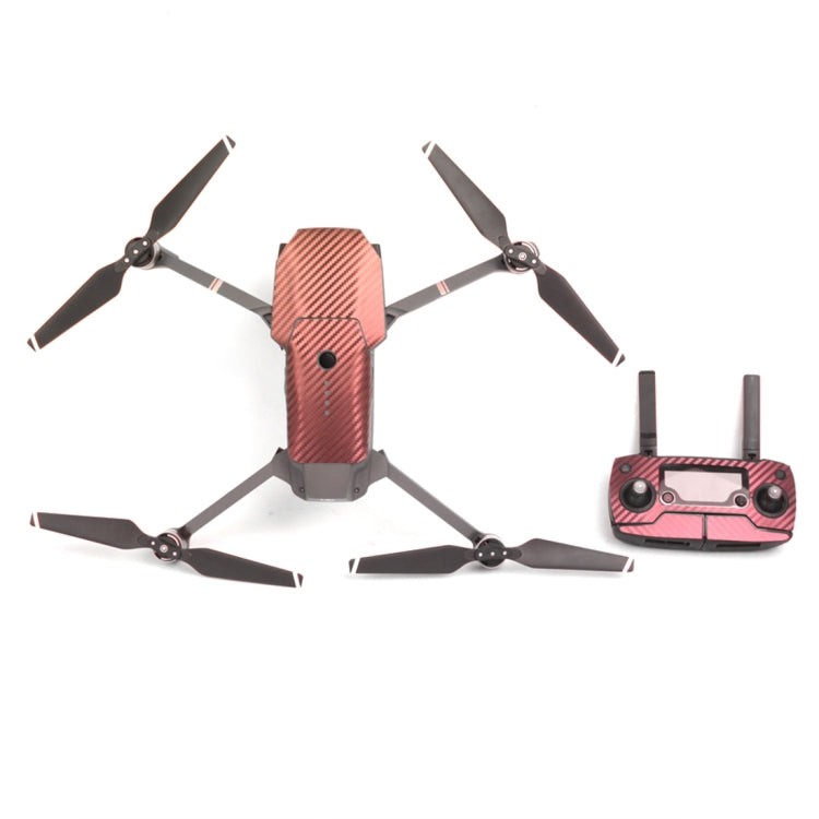 Carbon Fiber Sticker Kit for DJI Mavic Pro Quadcopter & Remote Controller & Battery