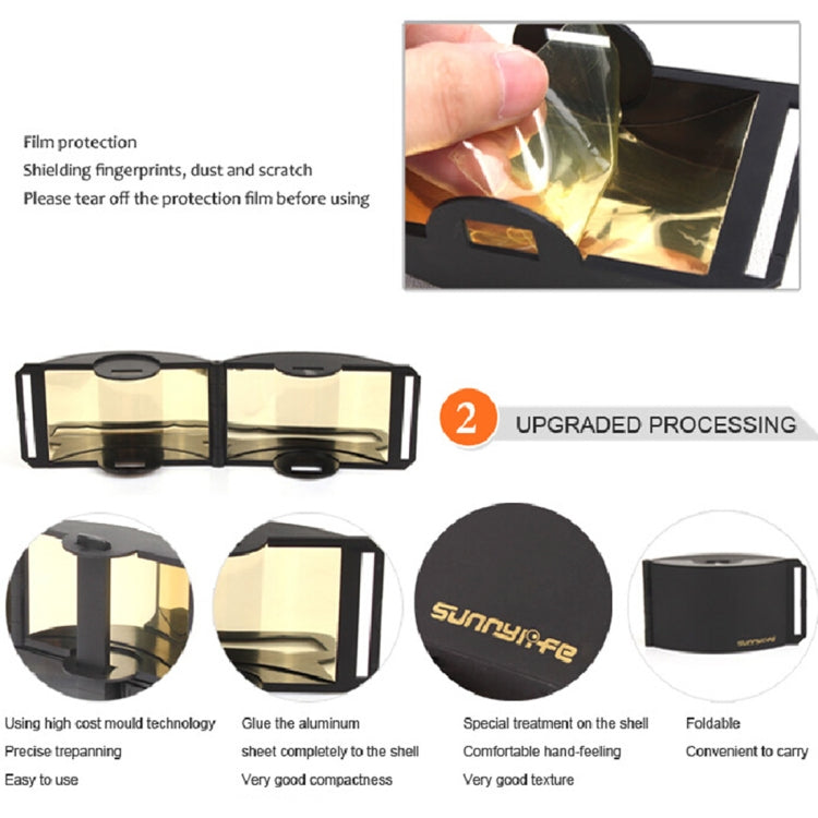 2 in 1 Foldable Remote Control Paraboloid Signal Booster & Remote Controller Lens Hood For DJI Mavic Pro & Spark