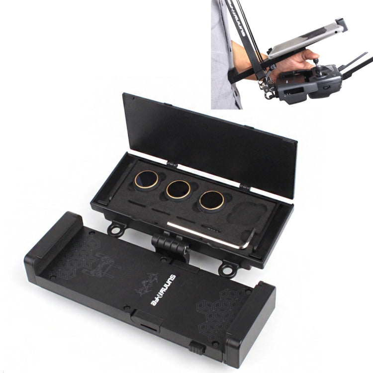 Foldable Extendable 360 Degree Rotation Phone / Tablet Holder for DJI Mavic Pro & Spark Transmitter, Suitable for 4.7 - 12.9 inch Smartphone / Tablet (6-24.6cm Width)