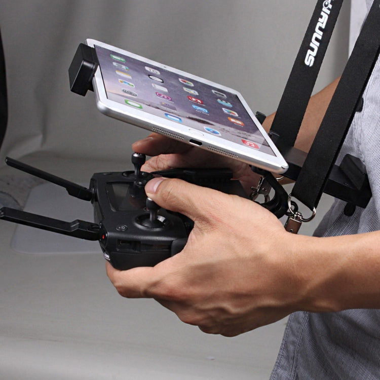 Foldable Extendable 360 Degree Rotation Phone / Tablet Holder for DJI Mavic Pro & Spark Transmitter, Suitable for 4.7 - 12.9 inch Smartphone / Tablet (6-24.6cm Width)
