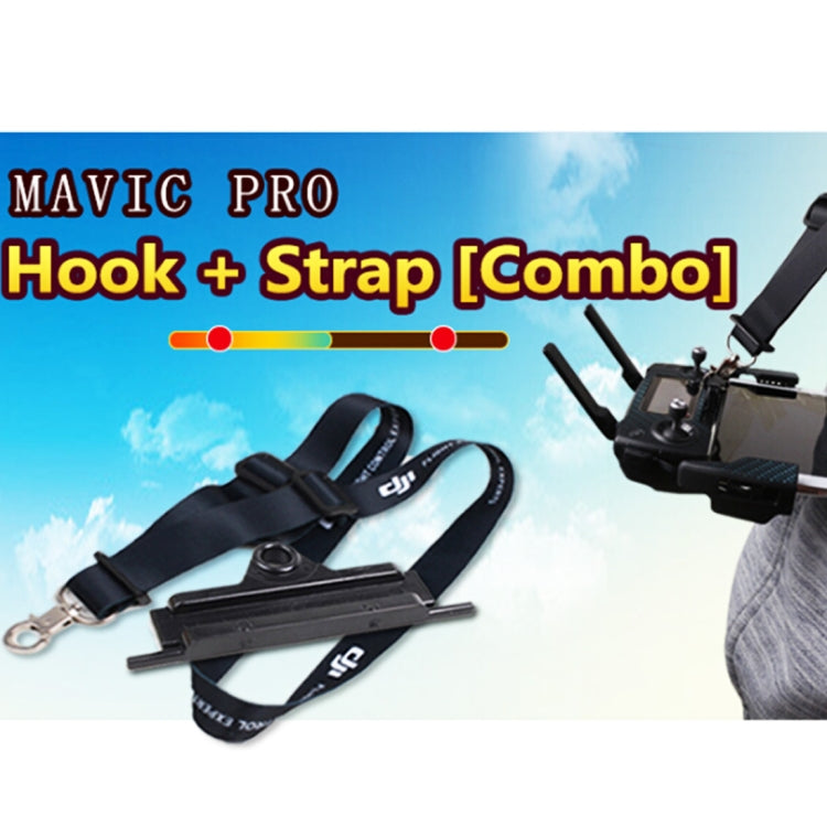 Strap Hooking Buckle Adapter & Buckle Strap for DJI Mavic Pro Remote Controller