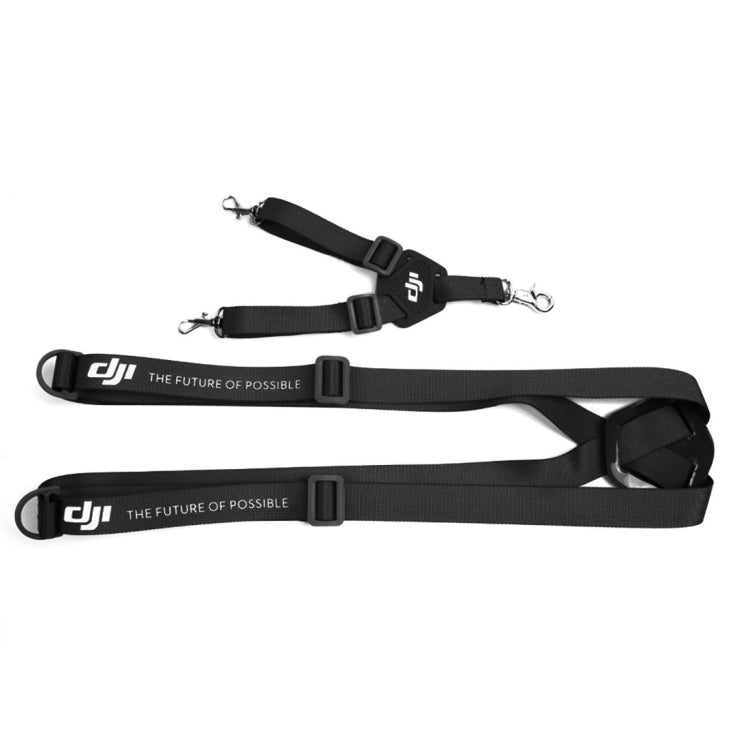 Double Shoulder Buckle Hanging Strap & Back Strap for DJI Phamtom 4 & 3 & 2 / Inspire 1 Remote Controller