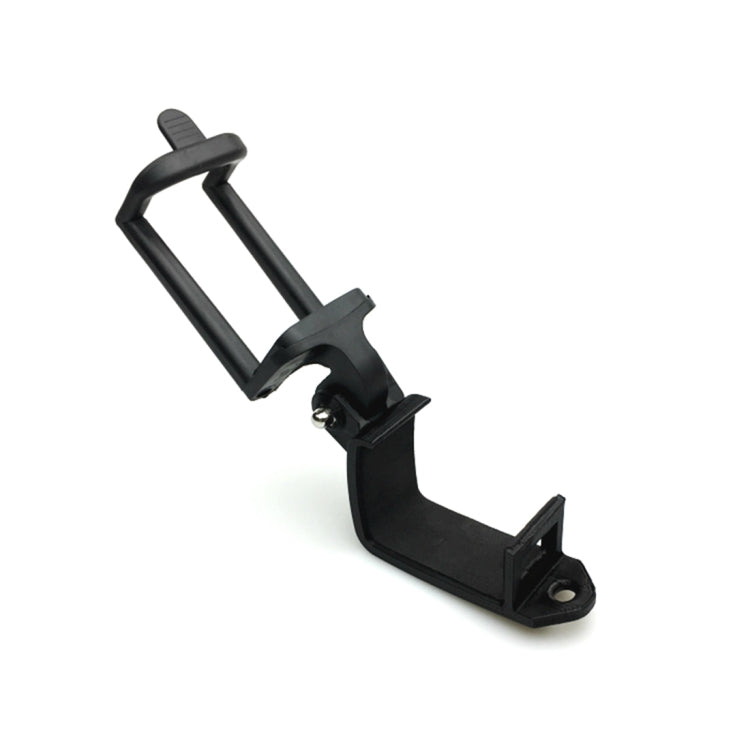 Front Positioned Phone Holder for DJI Mavic Pro & Spark Remote Controller, Suitable for 50-85mm Width Smartphone(Black)