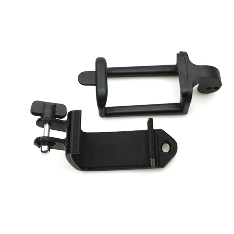 Front Positioned Phone Holder for DJI Mavic Pro & Spark Remote Controller, Suitable for 50-85mm Width Smartphone(Black)