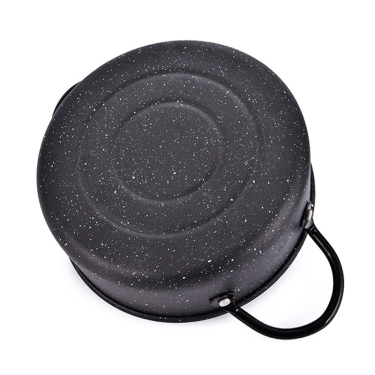 Household Oil-saving Small Frypot Non-stick Pan with Filter Holder, Mouth Diameter: 20cm