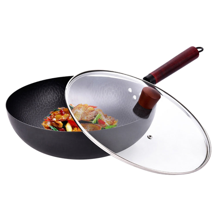 Kitchen Healthy Uncoated Wok Pan, Mouth Diameter: 32cm