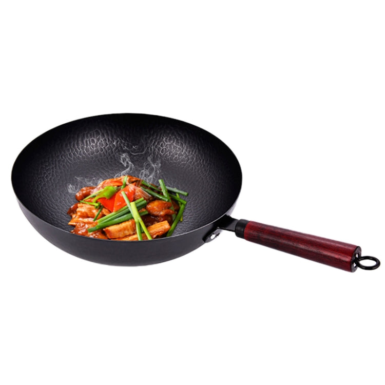 Kitchen Healthy Uncoated Wok Pan, Mouth Diameter: 32cm