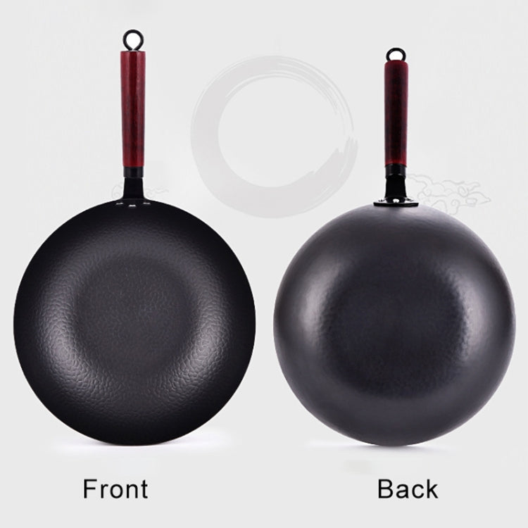 Kitchen Healthy Uncoated Wok Pan, Mouth Diameter: 32cm