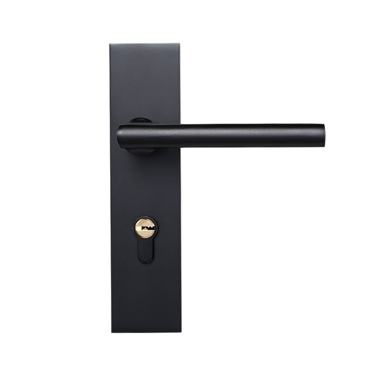 Aluminum Alloy Mute Interior Door Lock Handle Lock, Suitable Door Thickness: 35-50mm