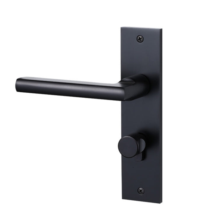 Aluminum Alloy Mute Interior Door Lock Handle Lock, Suitable Door Thickness: 35-50mm